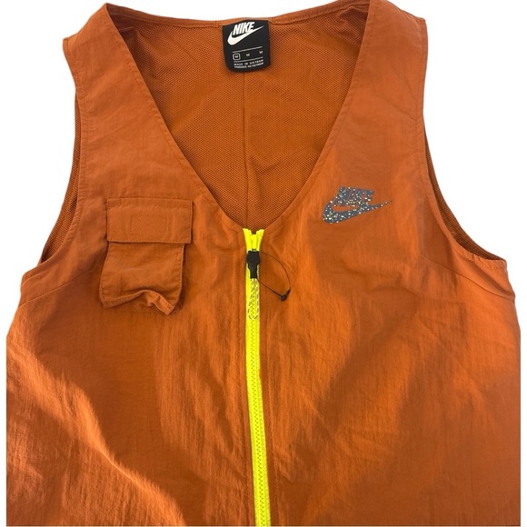 Nike Orange Mesh Fabric NWOT - Picture 5 of 7